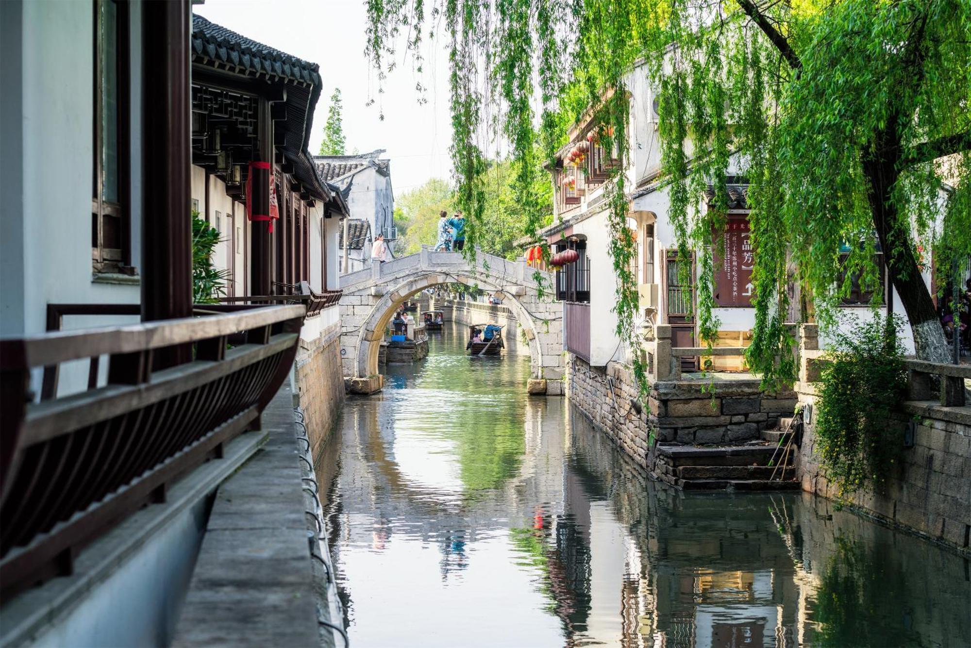 Crowne Plaza Suzhou By Ihg Hotel Exterior foto